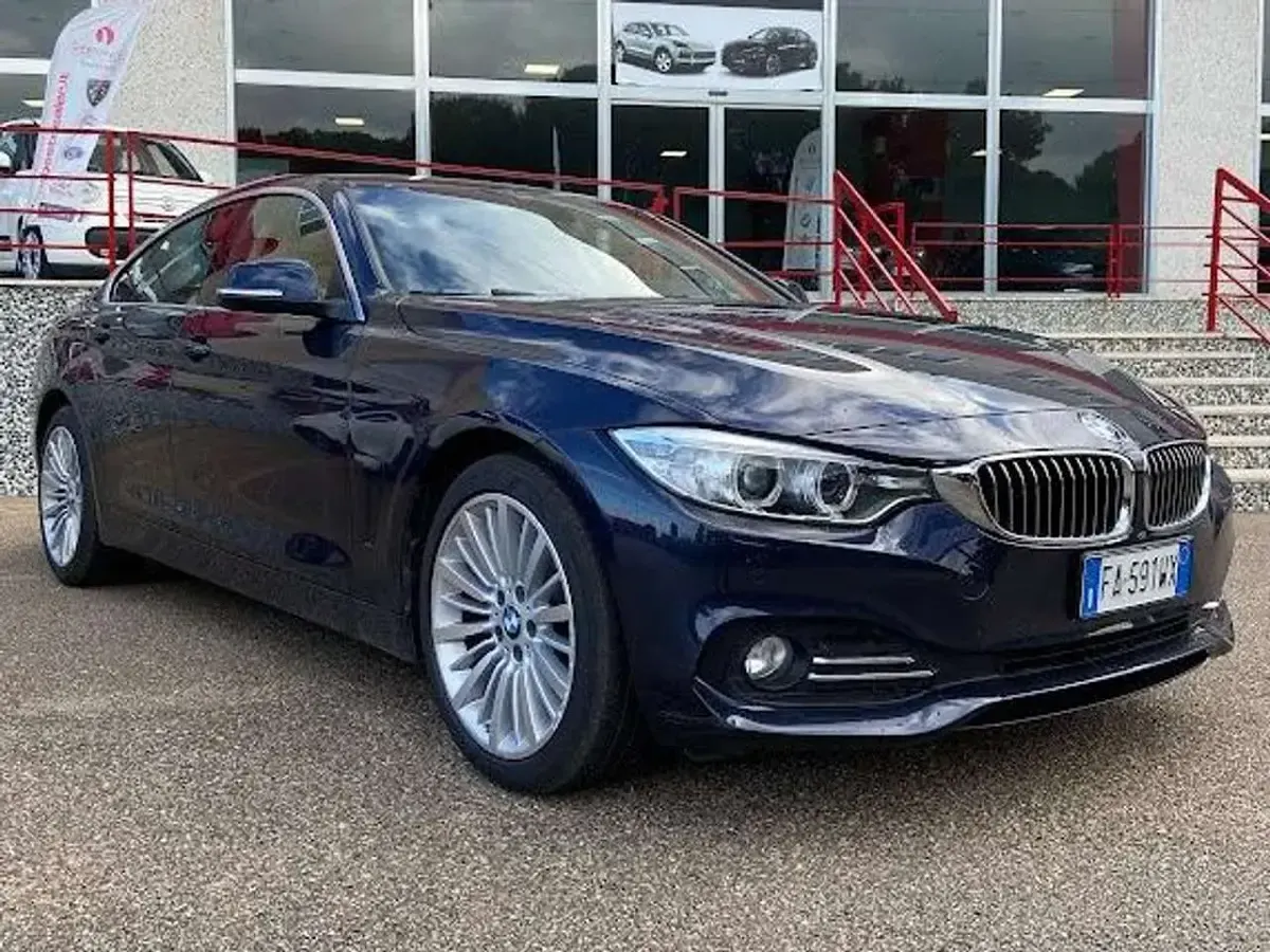 Usata BMW 420 Gran Coupé Luxury Line 190 CV (139 kW) 2015 Blu/azzurro Coupé