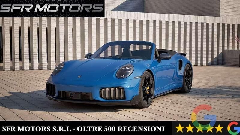 Nuova Porsche 911 Turbo S Cabriolet 711 CV (522 kW) 2025 Blu/azzurro Cabrio