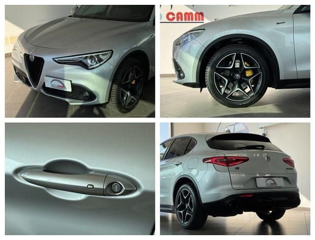 Usata Alfa Romeo Stelvio Sprint 190 CV (139 kW) 2021 Argento SUV