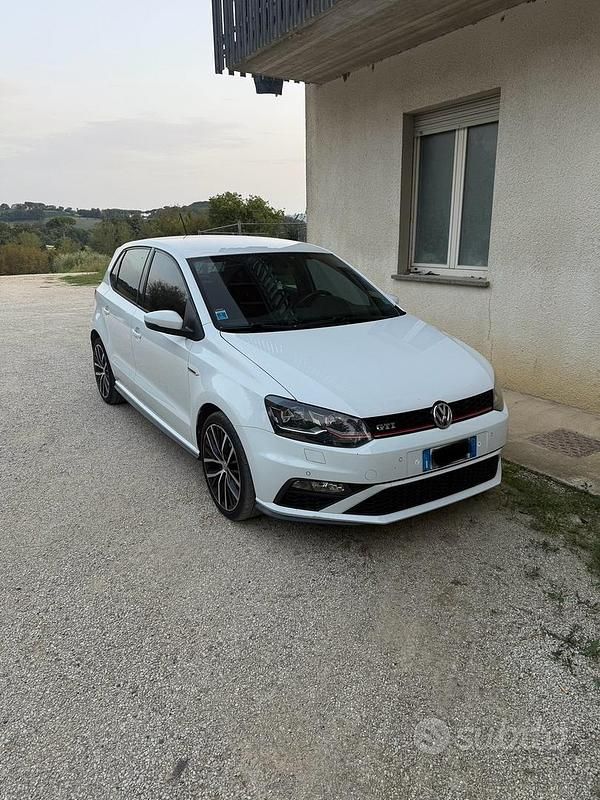 Usata VW Polo GTI 192 CV (141 kW) 2015 Bianco Utilitaria