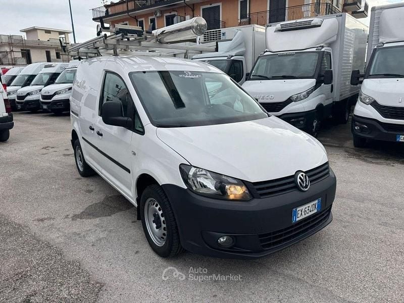 Usata VW Caddy 110 CV (80 kW) 2014 Bianco Monovolume