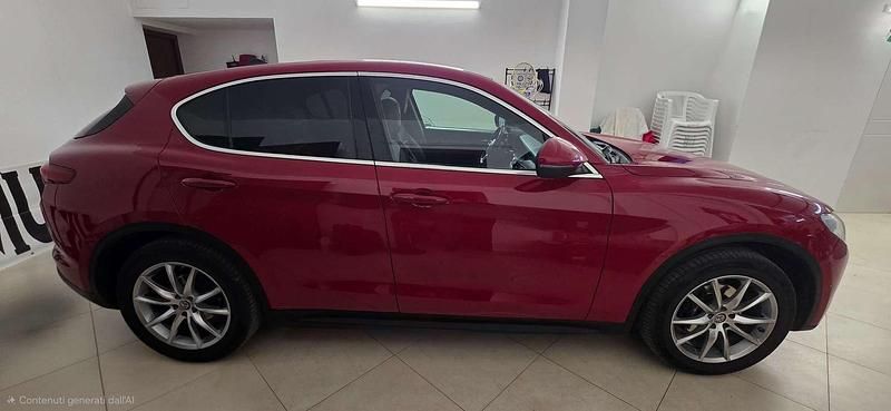 Usata Alfa Romeo Stelvio Executive 209 CV (153 kW) 2019 Rosso SUV