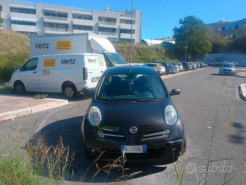 Usata Nissan Micra 80 CV (58 kW) 2006 Nero Berlina