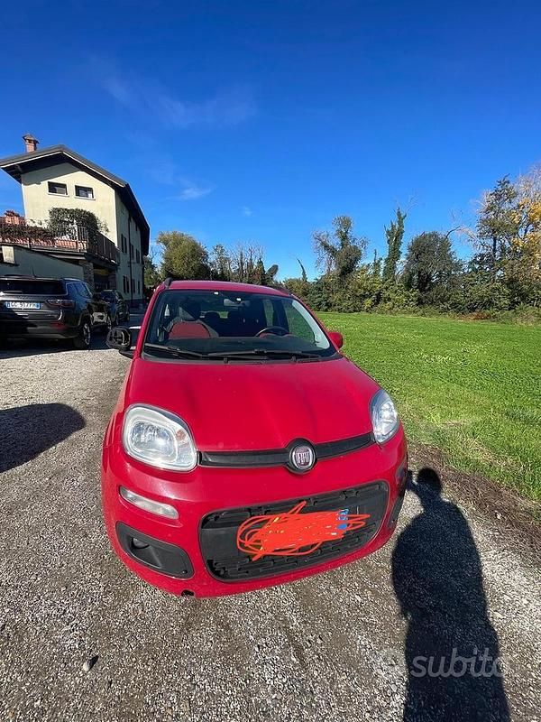 Usata Fiat Panda 2012 Rosso Berlina