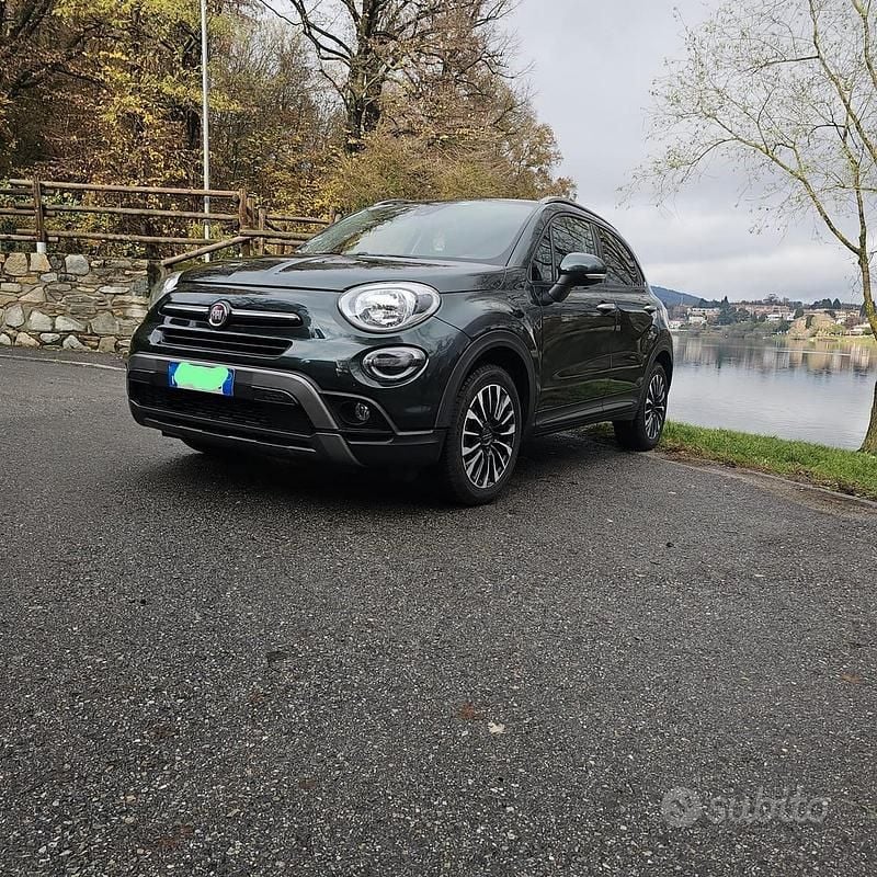 Usata Fiat 500 Cross 120 CV (88 kW) 2021 Verde Station wagon