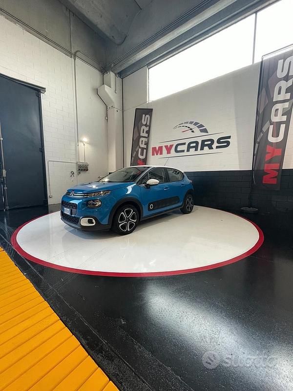 Usata Citroën C3 Shine 75 CV (55 kW) 2017 Blu Berlina