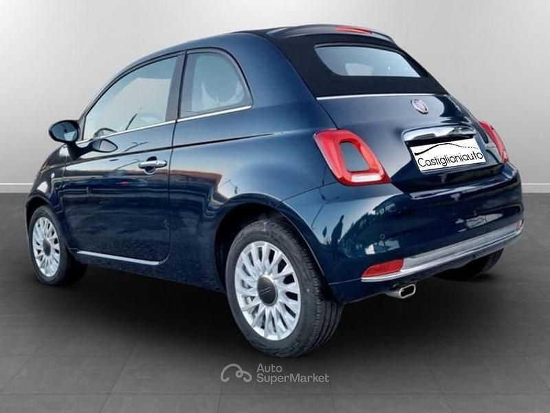 Usata Fiat 500C Dolcevita 69 CV (50 kW) 2024 Blu Cabrio