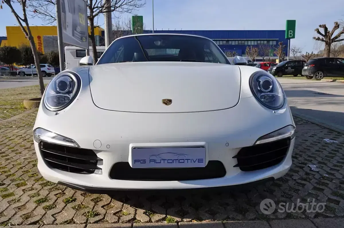 Usata Porsche 911 Carrera S Cabriolet 400 CV (294 kW) 2013 Bianco Cabrio