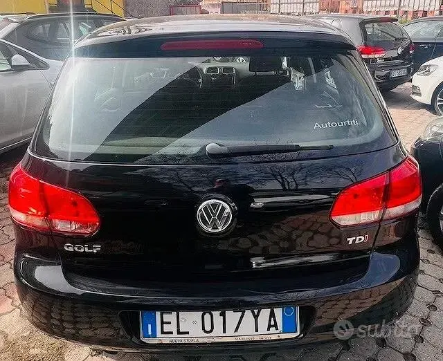 Usata VW Golf VII Highline 105 CV (77 kW) 2012 Nero Berlina