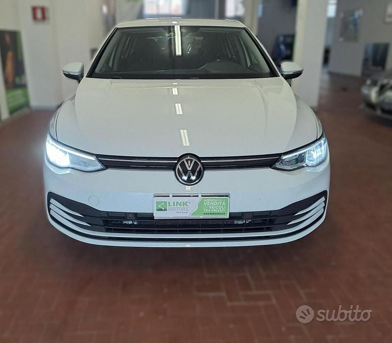 Usata VW Golf VII Style 150 CV (110 kW) 2020 Bianco Berlina