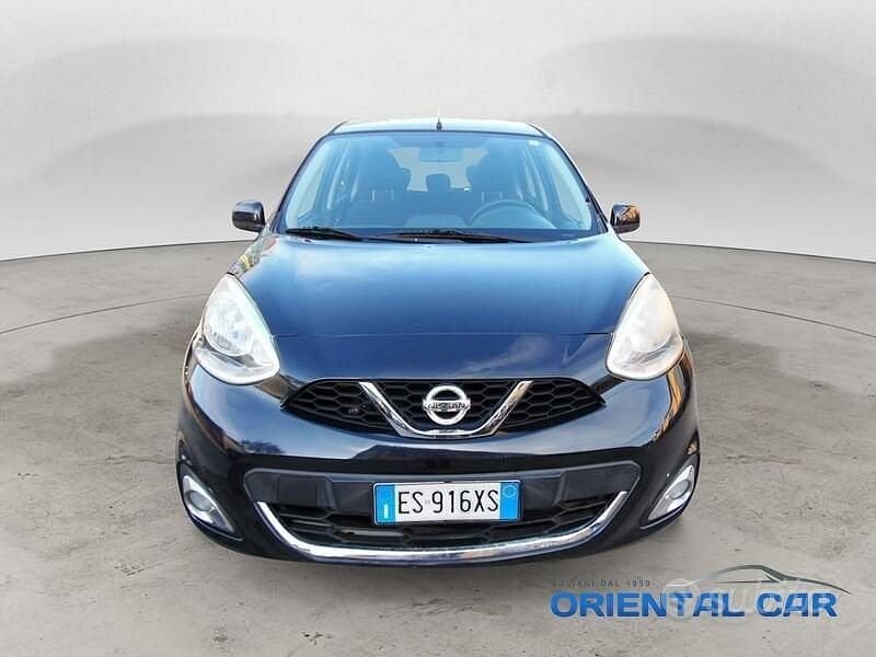 Usata Nissan Micra Acenta 80 CV (58 kW) 2013 Nero Utilitaria