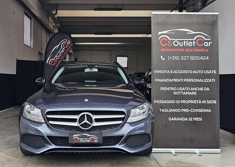 Usata Mercedes C180 Executive 116 CV (85 kW) 2016 Grigio Station wagon