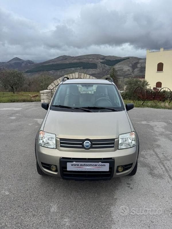 Usata Fiat Panda 4x4 Climbing 69 CV (50 kW) 2007 Beige Utilitaria