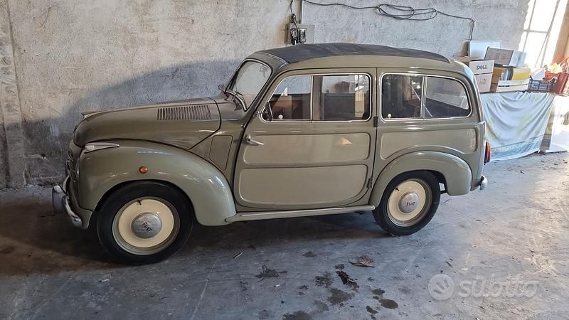 Usata Fiat Belvedere 1950 Verde Berlina