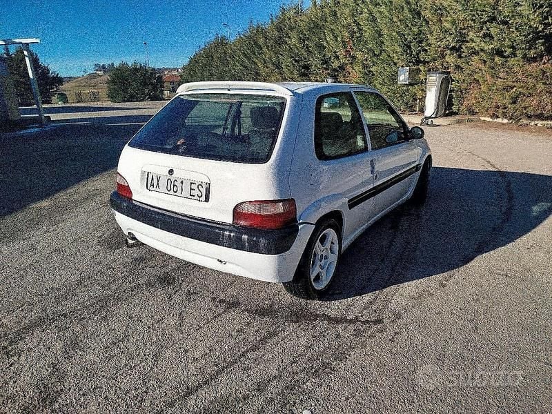 Usata Citroën Saxo 1997 Bianco Utilitaria