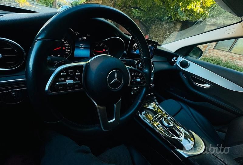 Usata Mercedes C220 2019 Grigio Berlina