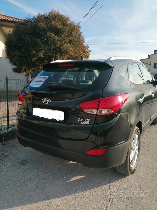 Usata Hyundai ix35 115 CV (84 kW) 2012 Nero SUV