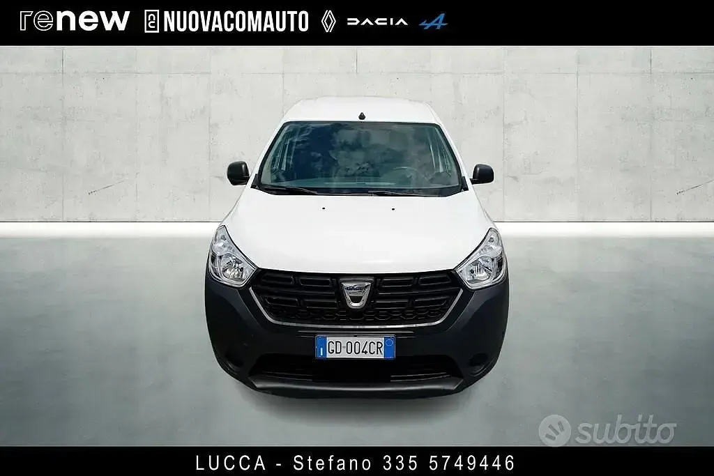 Usata Dacia Dokker 75 CV (55 kW) 2021 Bianco Monovolume