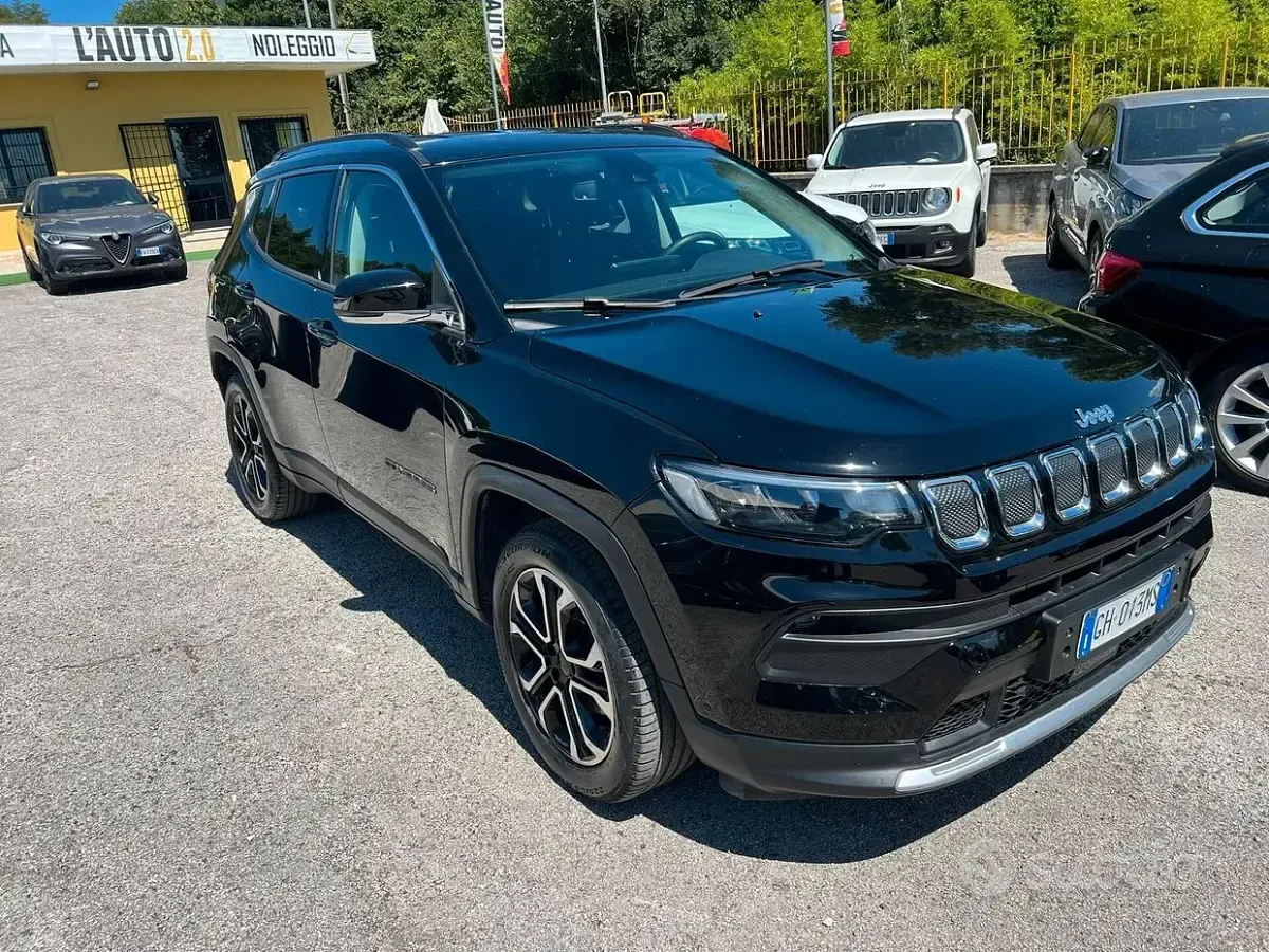 Usata Jeep Compass Limited 131 CV (96 kW) 2021 Nero SUV