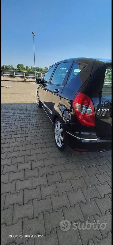 Usata Mercedes A160 95 CV (69 kW) 2009 Nero Utilitaria