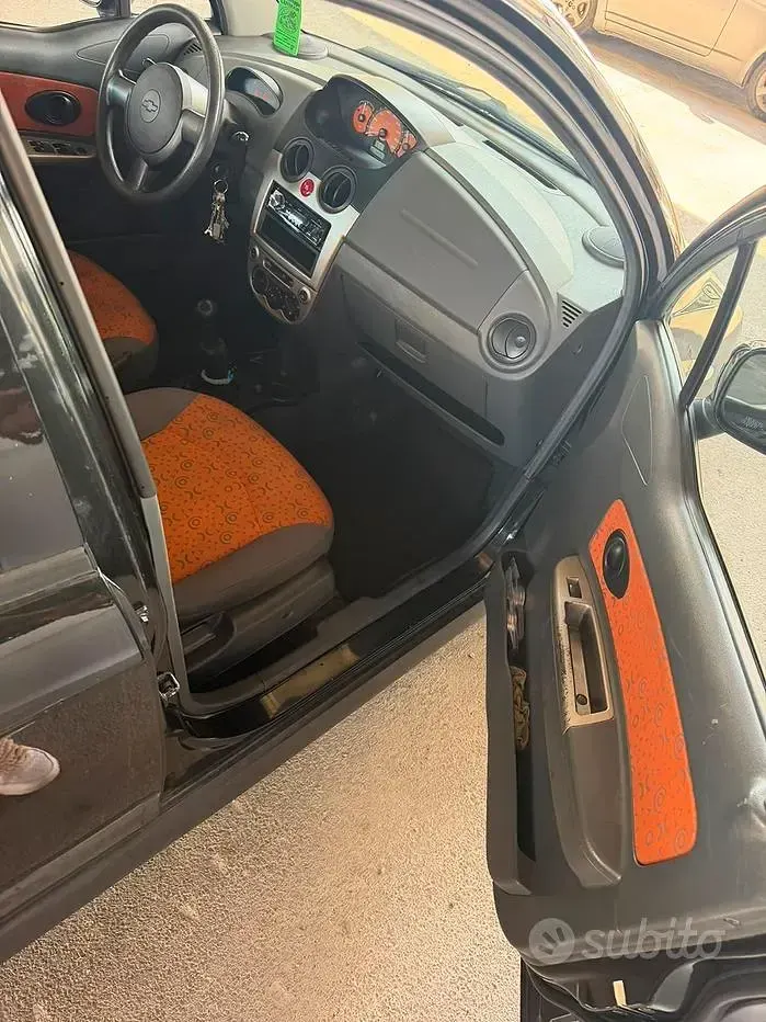 Usata Chevrolet Matiz 67 CV (49 kW) 2008 Nero Utilitaria