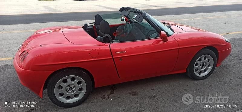 Usata Fiat Barchetta 131 CV (96 kW) 2001 Rosso Cabrio