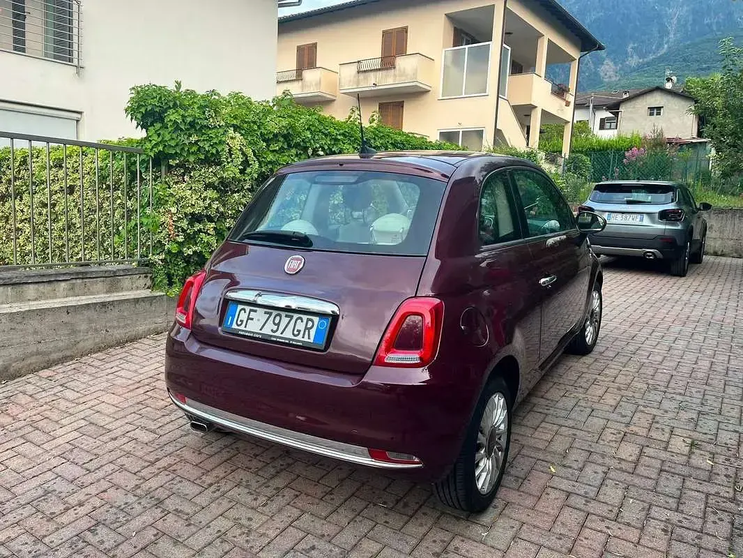 Usata Fiat 500C Pop 101 CV (74 kW) 2019 Rosso Cabrio
