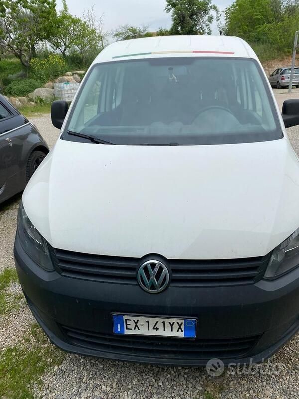 Usata VW Caddy 140 CV (102 kW) 2015 Bianco Monovolume