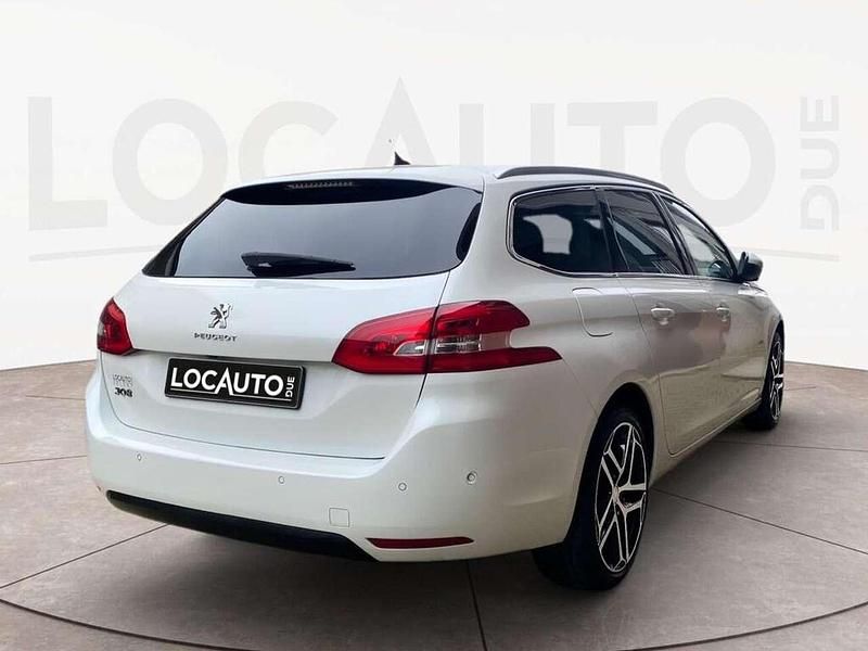 Usata Peugeot 308 SW Allure 120 CV (88 kW) 2018 Bianco Station wagon