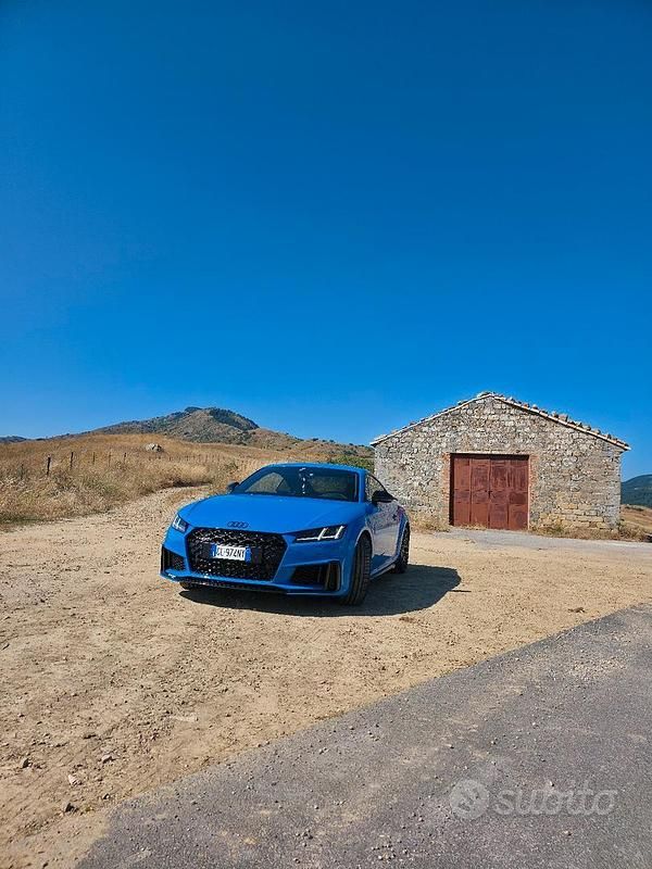 Usata Audi TTS Competition 320 CV (235 kW) 2023 Blu Coupé