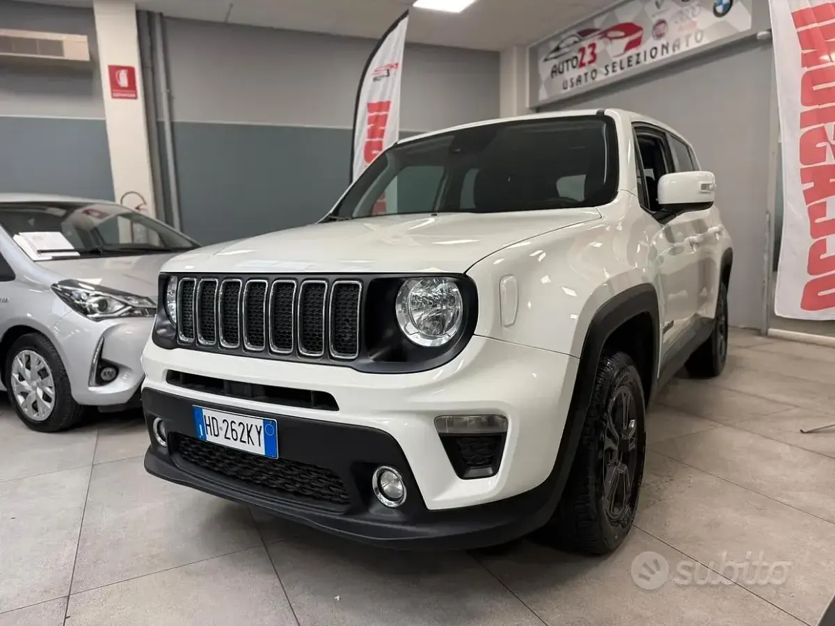 Usata Jeep Renegade Longitude 140 CV (102 kW) 2020 Bianco SUV