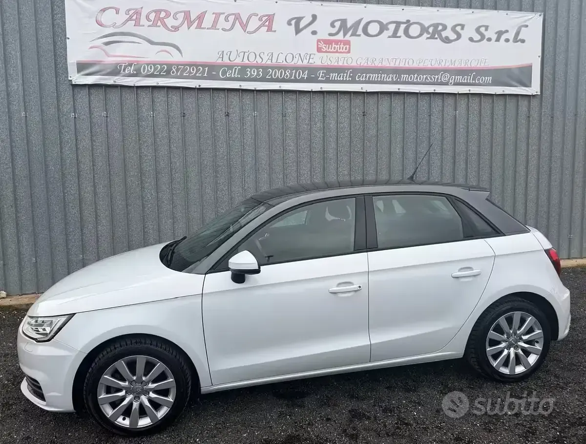 Usata Audi A1 116 CV (85 kW) 2018 Bianco Berlina