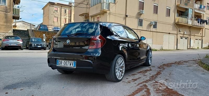 Usata BMW 120 Coupé M Sport 177 CV (130 kW) 2009 Nero Coupé
