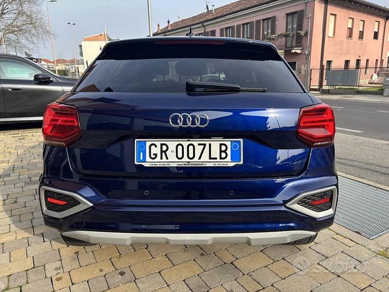 Usata Audi Q2 Advanced 116 CV (85 kW) 2023 Blu SUV