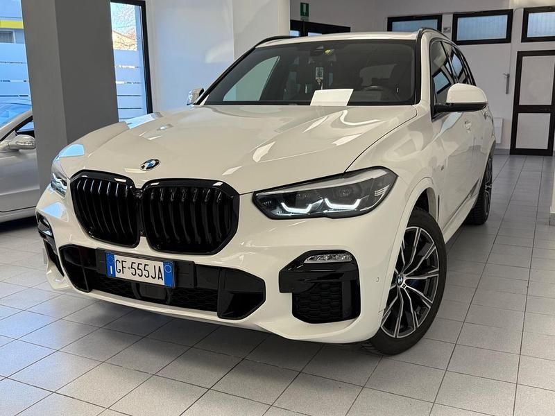 Usata BMW X5 M Sport 286 CV (210 kW) 2021 Bianco SUV