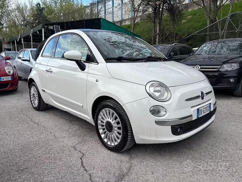 Usata Fiat 500 Lounge 2007 Bianco Berlina