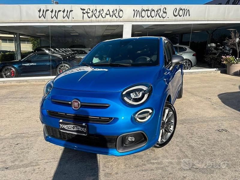 Usata Fiat 500X Sport 119 CV (87 kW) 2020 Blu SUV