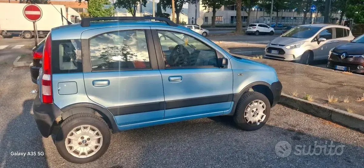 Usata Fiat Panda 60 CV (44 kW) 2004 Grigio Utilitaria
