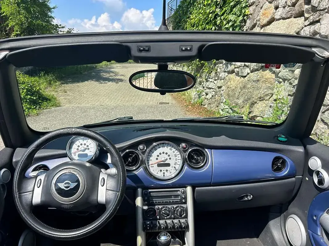 Usata Mini One Cabriolet 90 CV (66 kW) 2007 Blu/azzurro Cabrio