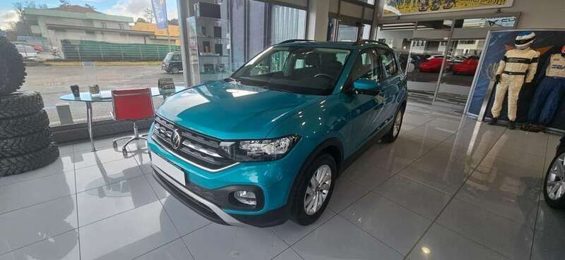 Usata VW T-Cross Sport 110 CV (80 kW) 2022 Blu SUV