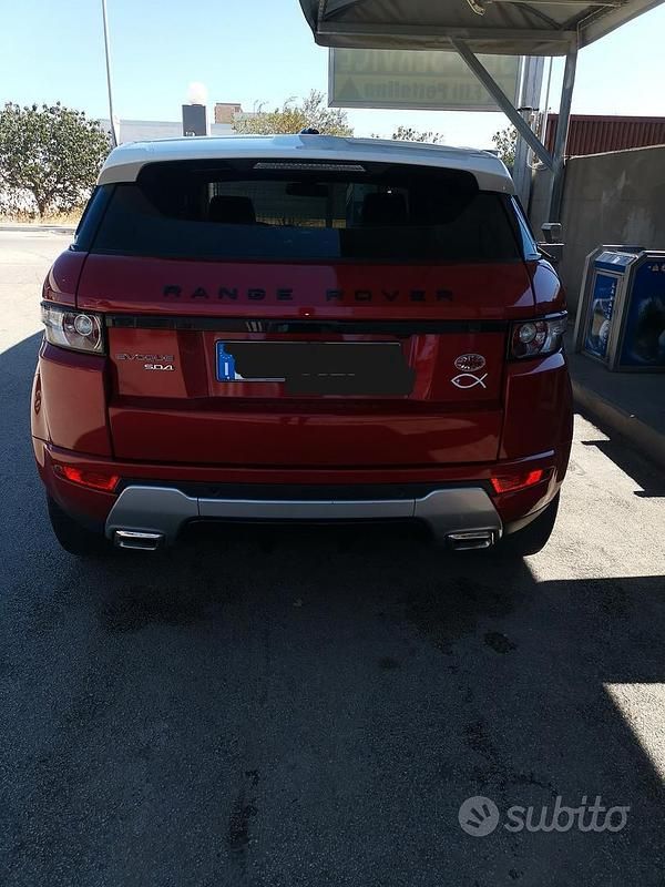 Usata Land Rover Range Rover Dynamic 190 CV (139 kW) 2014 Rosso SUV