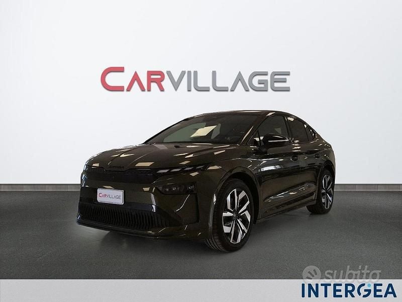 Nuova Skoda Enyaq iV SportLine 210 kW (286 CV) 2025 Verde olibo metallizzato SUV