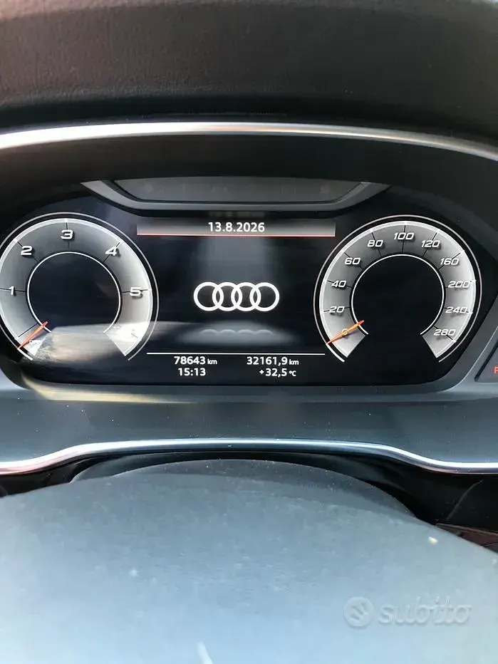 Usata Audi Q3 150 CV (110 kW) 2020 Arancione SUV