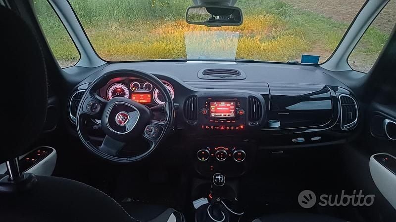 Usata Fiat 500L Trekking 85 CV (62 kW) 2013 Bianco Monovolume
