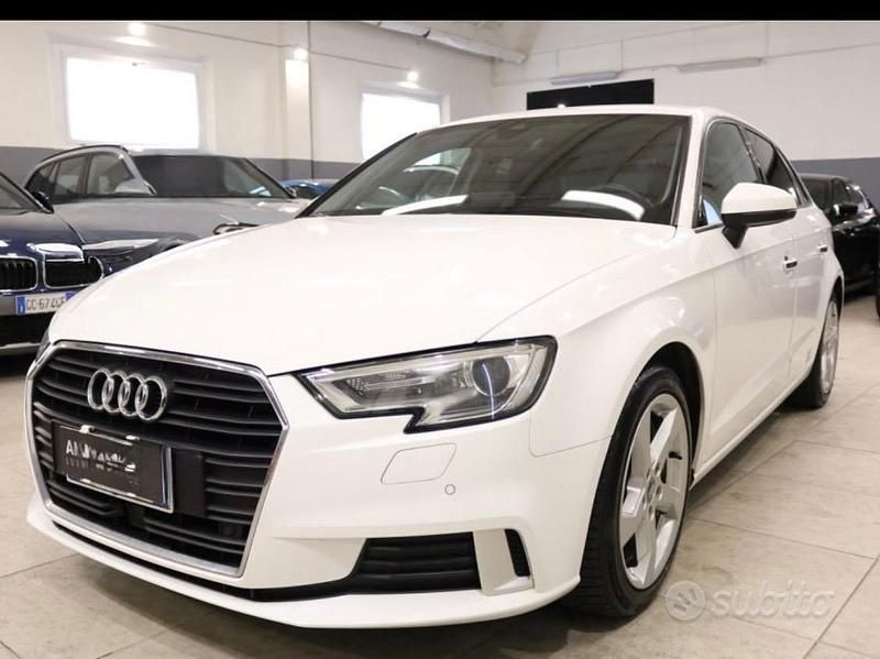 Usata Audi A3 2016 Bianco Berlina