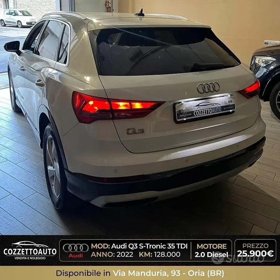 Usata Audi Q3 150 CV (110 kW) 2022 Bianco SUV