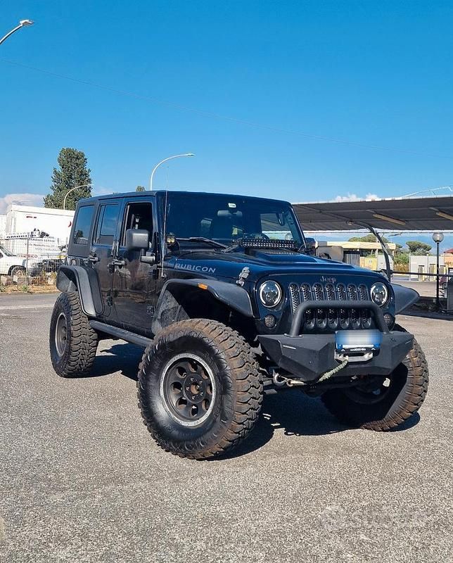 Usata Jeep Wrangler Rubicon 2008 Nero SUV