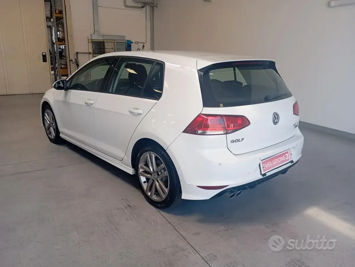 Usata VW Golf VII 150 CV (110 kW) 2015 Bianco Berlina