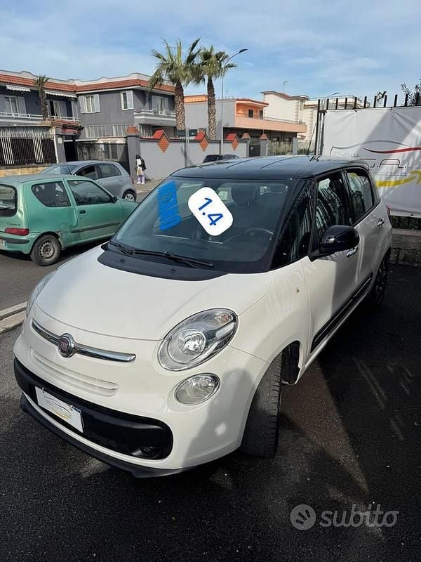 Usata Fiat 500L Lounge 95 CV (69 kW) 2012 Bianco Monovolume