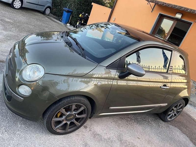 Usata Fiat 500 101 CV (74 kW) 2017 Verde Utilitaria